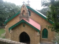 The repaired Church with new slate tiled roof